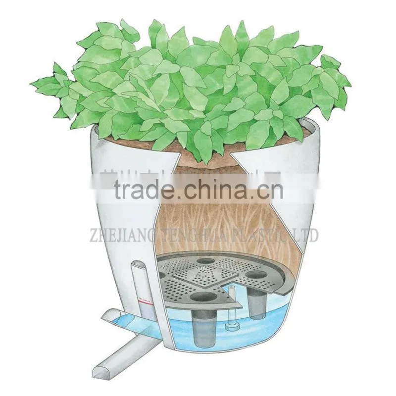 decorative plastic plant pots flower pot large size plastic plant pots