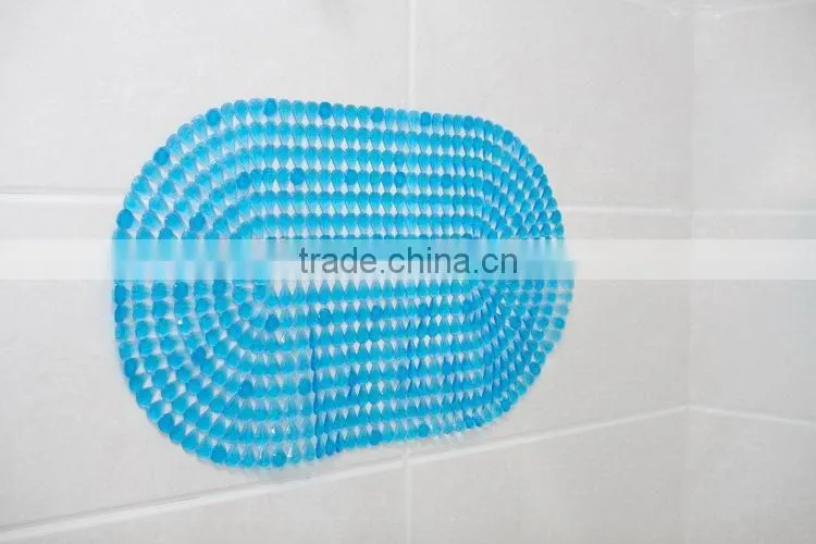 Top grade cross texture pvc coil baby bath mat