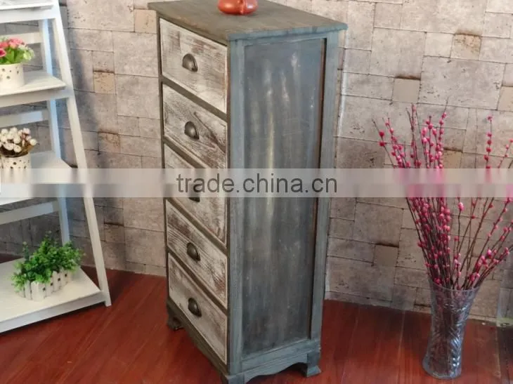 White Wicker Basket Chest Drawers Shabby Furniture Bedroom Bathroom Storage Furniture