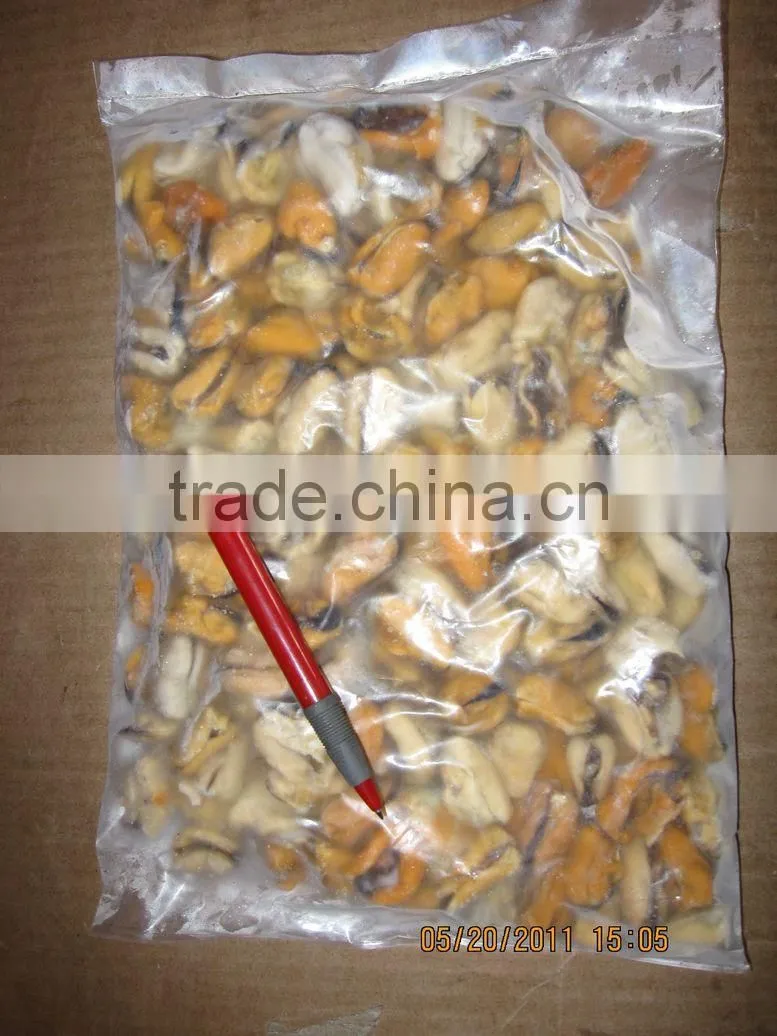 IQF blue mussel meat