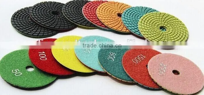 Marble polishing pads/diamond polishing pads/Wet polishing pad