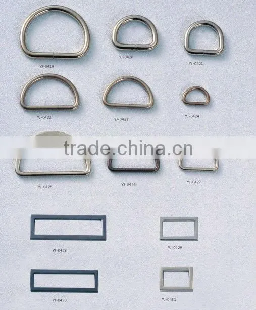 low price of KMJ-2725 zinc alloy D belt buckles with high quality