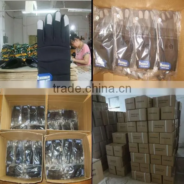 coche de conduccion guantes