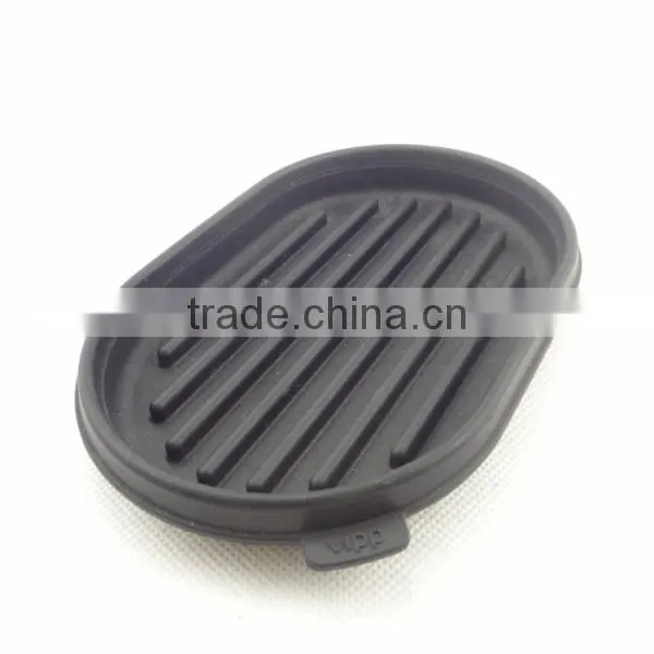 2014 brand new black silicone hanging soap holder