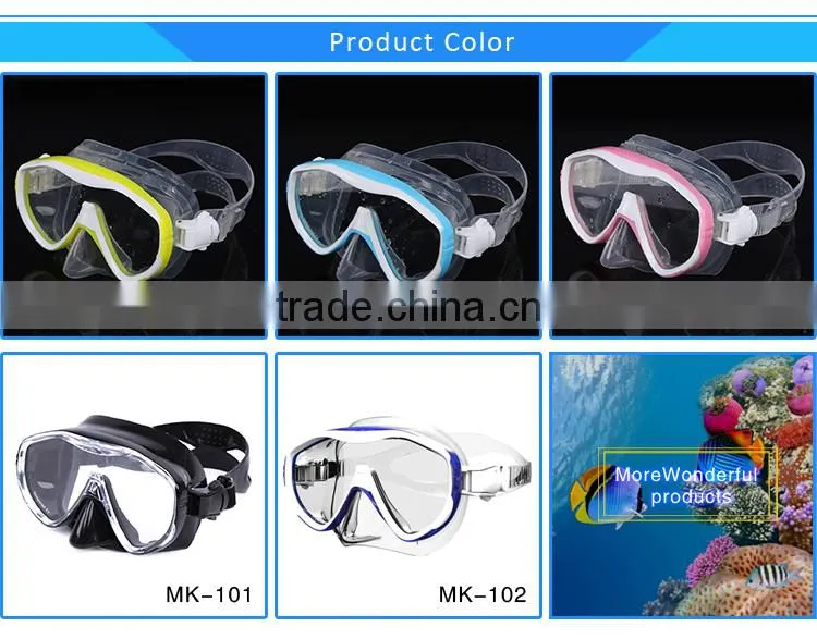 Shenzhen Factory Anti-Fog & Anti-Leak Scuba Adult Diving Mask
