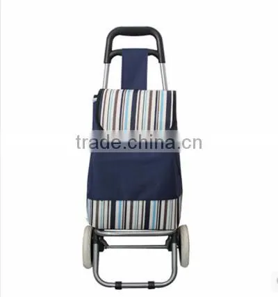 Folding Wheeled Grocery Shopping Trolley Bag