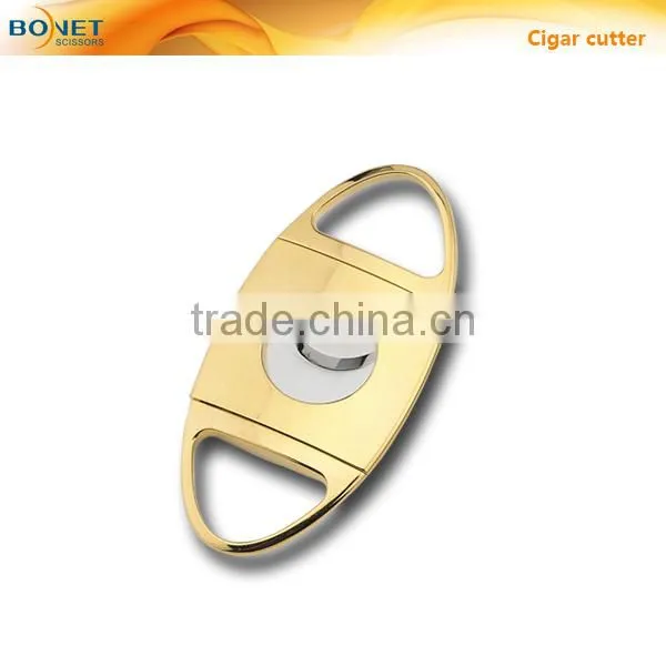 SCI0012 CE Certificated 4-3/4'' full stainless steel high quality cigar scissor cigar cutter