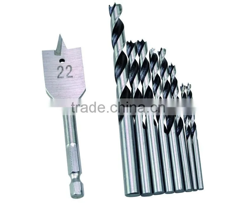 71 pieces Combination hss metal twist drill bit set