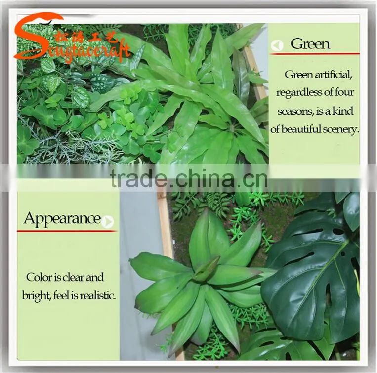 Hot selling artificial plant wall artificial green wall artificial indoor grass wall for decoration