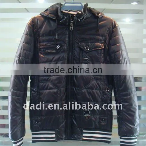 Leather Jacket Men Hoodie