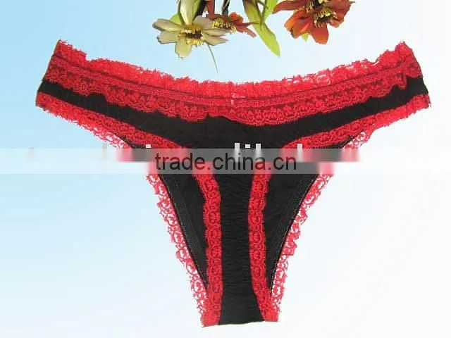 black extreme hot sexy women panty sexy girl thong underwear 0449#