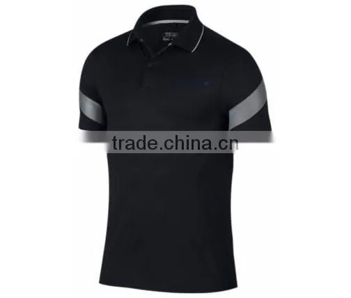 2016 Custom Dry Fit Design Color Combination Short Sleeve Polo T shirt Men's
