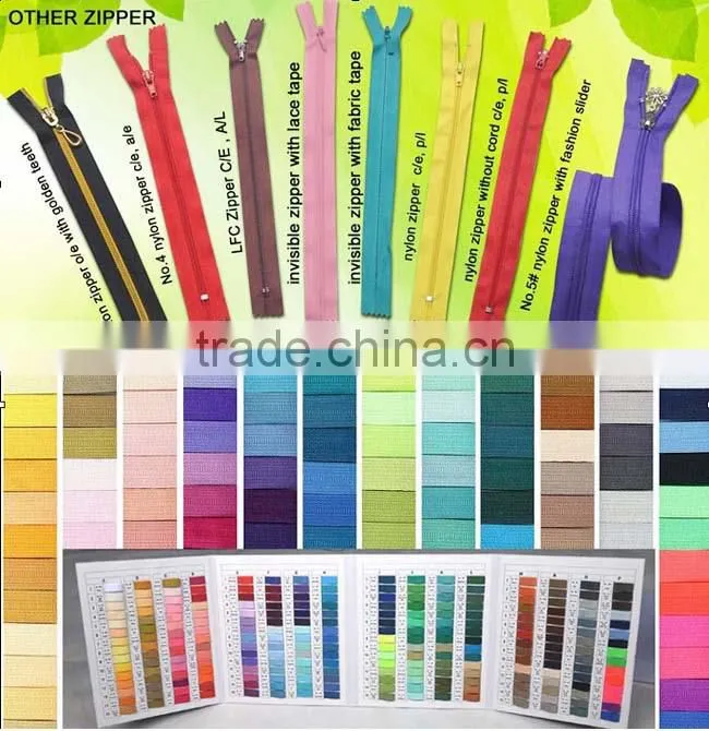 hi-ana zipper1 SEDEX Factory various sizes double-sided zipper for jackets