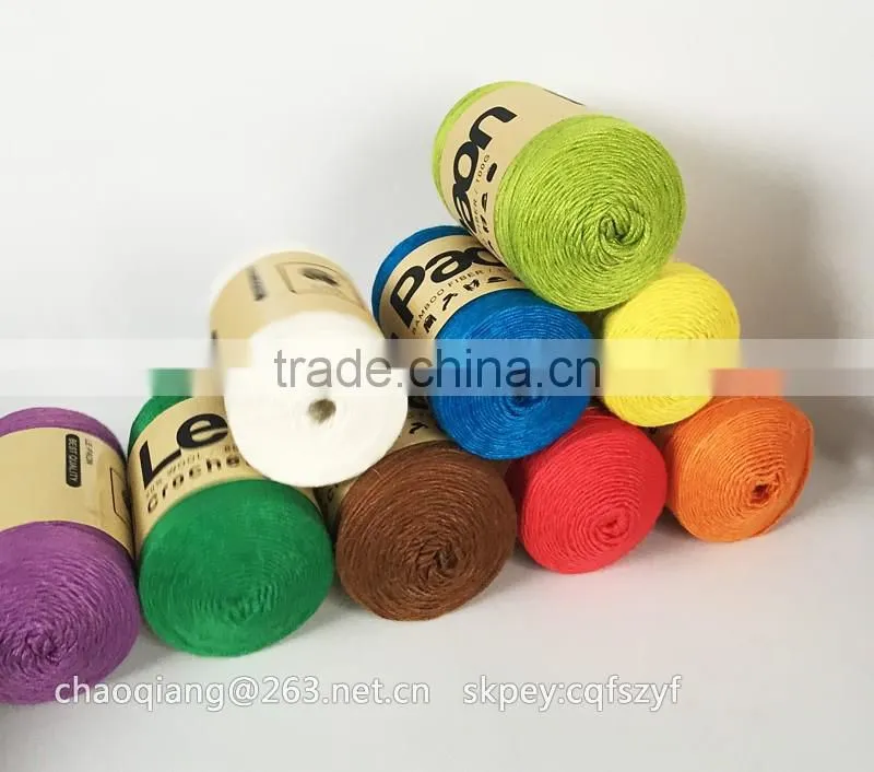 The Beautiful Colourful Cotton Wool Blend Yarn For Knitting