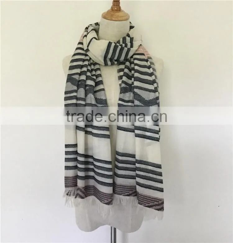 2017 EU Fashion Latest Scarf Designs Women Fringes Scarf Women Hijab