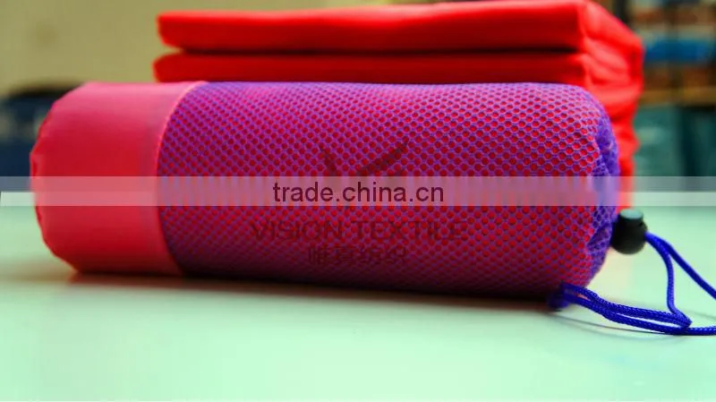 Colorful Beach Towels Packing With Mesh Pocket