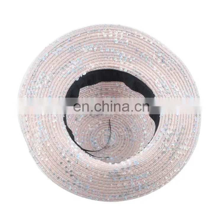 Wholesale fashion hot sell supreme paper straw ladies beach women hat