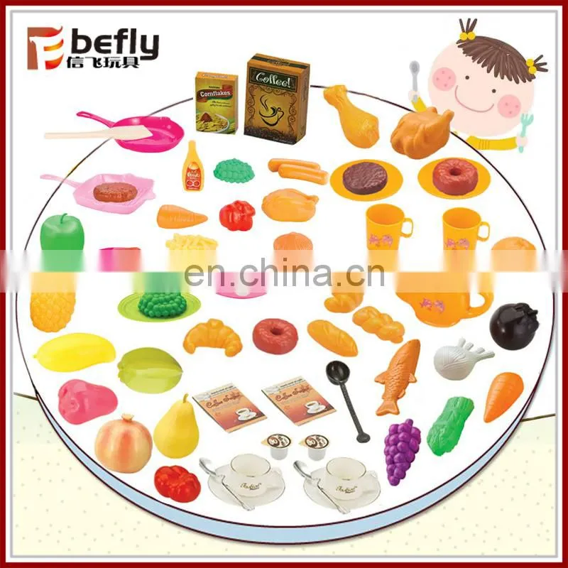 Electric kids play set kitchen toys with light and sound