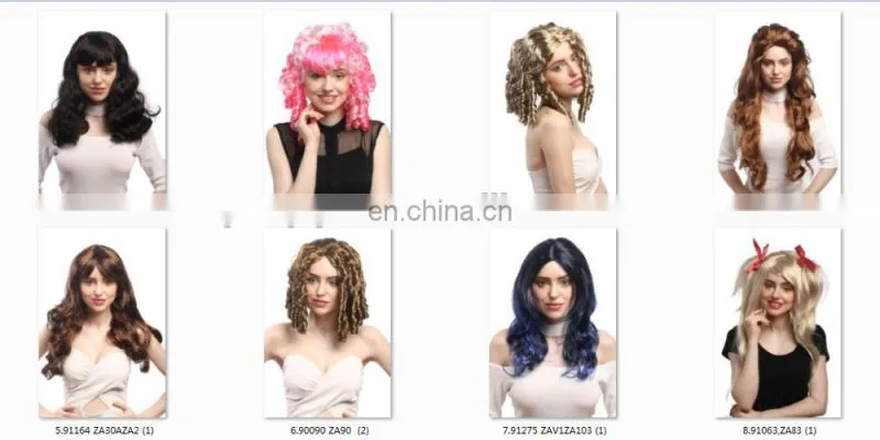 Party lady's Wigs, cosplay party wig P-W196