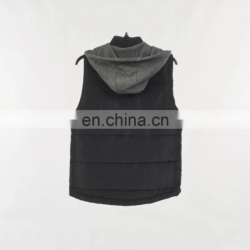 DiZNEW Bulk Wholesales Mens Outdoor puff velvet waistcoat nylon vest