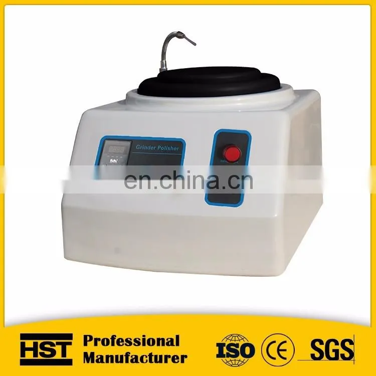 Grinding and polishing machine factory/Double plates stepless speed metallographic sample grinder and polisher