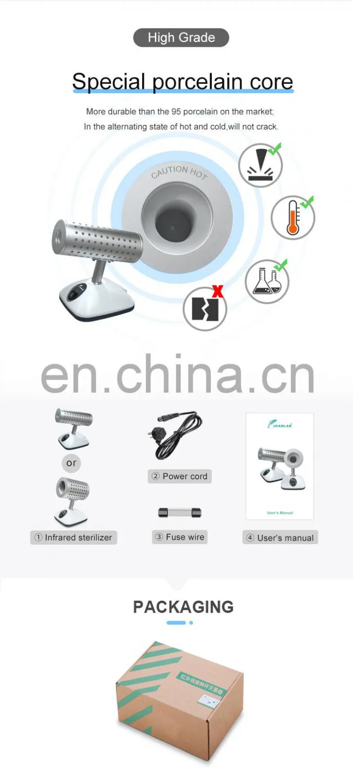 AKM Lab Easy Operation Stable Mini Infrared Sterilizer With Best Price
