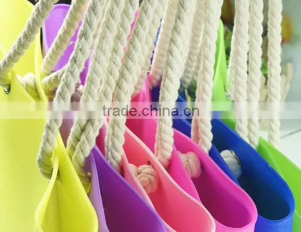 2013 trendy Silicone bag,ladies' summer silicone beach bag