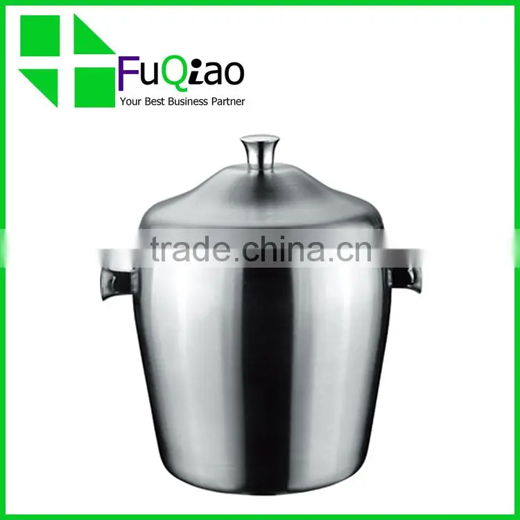 Trade Assurance Barware metal round large outdoor ice buckets for parties