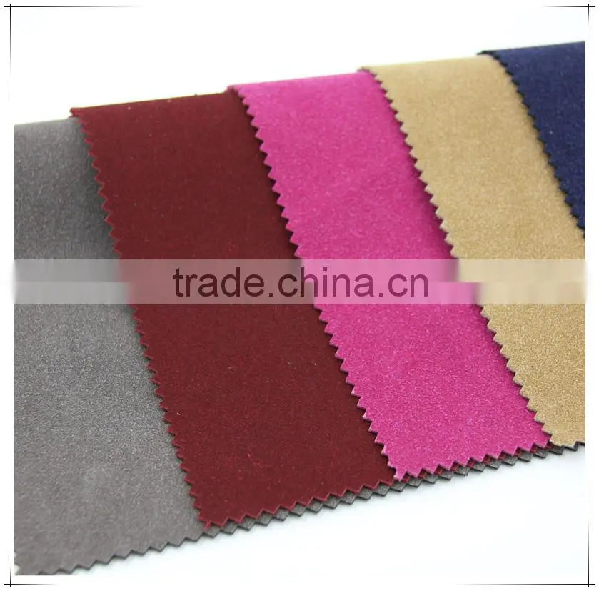 Colorful flocking fabric for shoes,bags