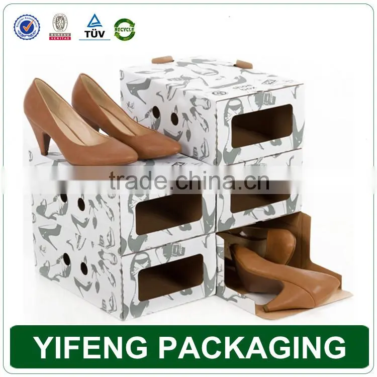 Eco-friendly China Supplier Transparent Shoe Box With New Design