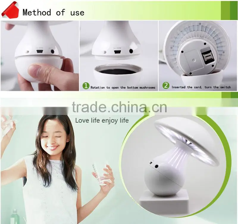 mini bluetooth speakers battery operated table lamp