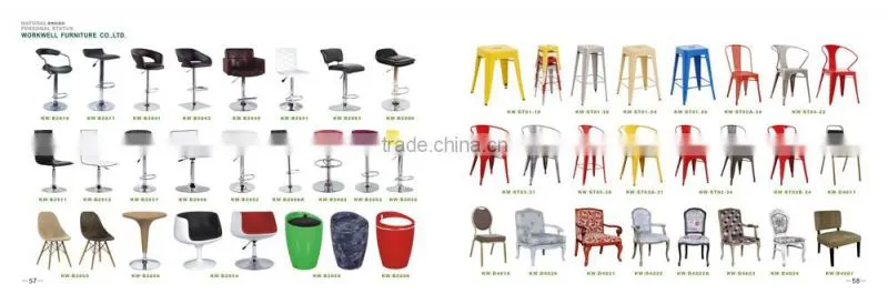 WorkWell high quality dining chair fabric dining chair Kw-D4185