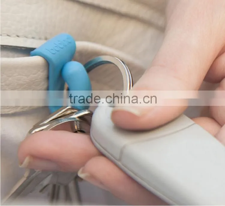 Colorful Cute Plastic Bag Hooks And Clips