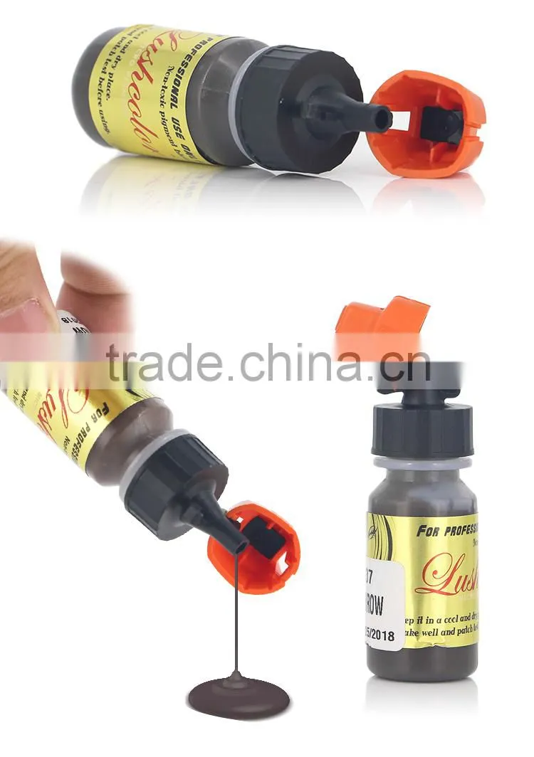 LUSHCOLOR Permanent Makeup Ink Pigment Best Sell Eyebrow Tattoo Ink