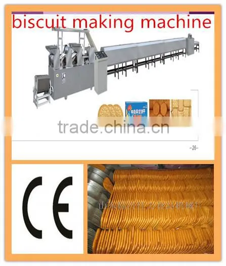 2013 hot baked dry automatic biscuit machine