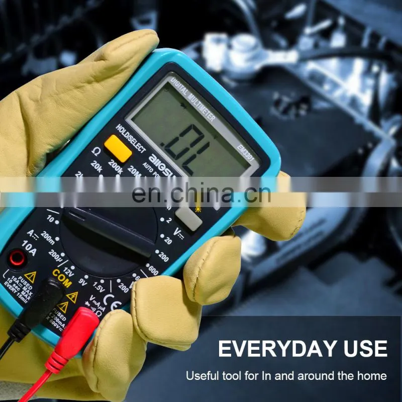 Allosun EM3301 Mini Digital Multi meter 3 1/2 1999 AC/DC Ammeter Voltmeter Ohm Portable Meter voltage meter