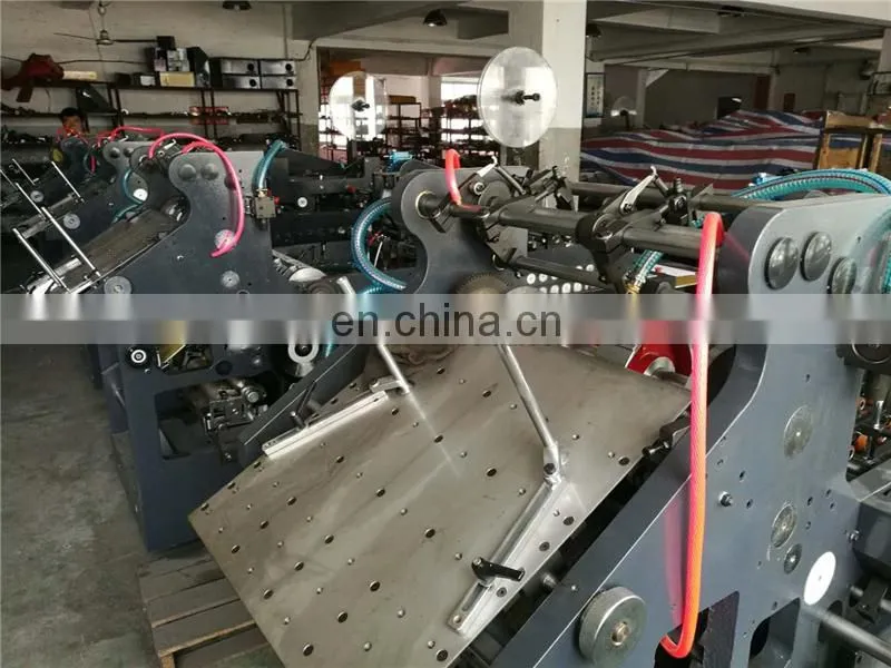 ZF350A Automatic Big brown kraft File folder paper bag envelope making machine with self seal flap tape on-line