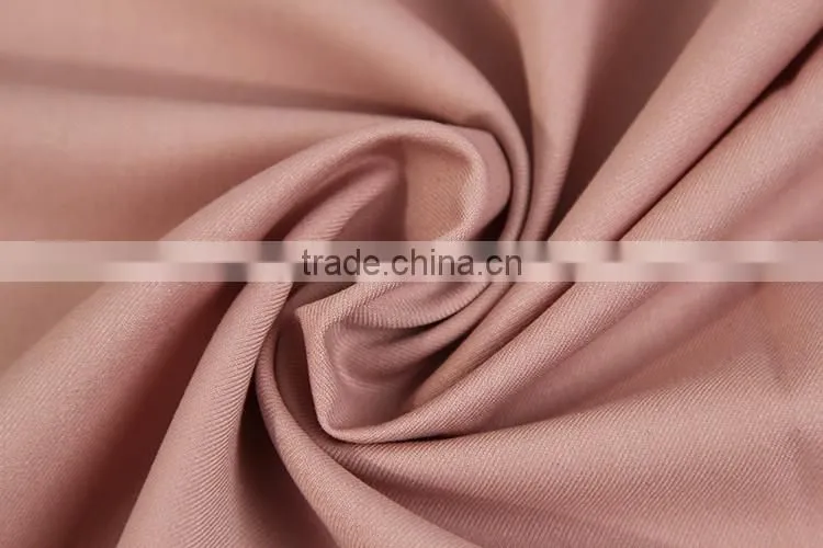Multicolor cool 260gsm Polyester Fabric TR Suiting Fabric For Uniforms