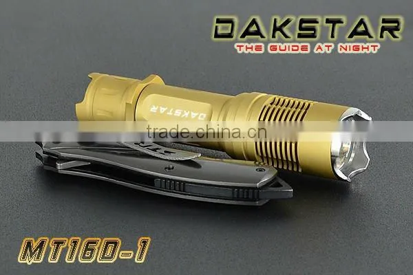 DAKSTAR MT16D-1 XML T6 925LM 18650 Over-discharge Protection Tactical Rechargeable Bicycle CREE LED Flashlight