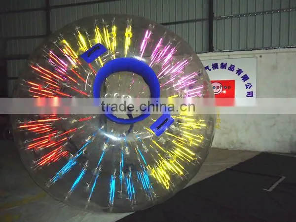 OEM large durable colorful inflatable inflatable zorb ball/human sphere ball