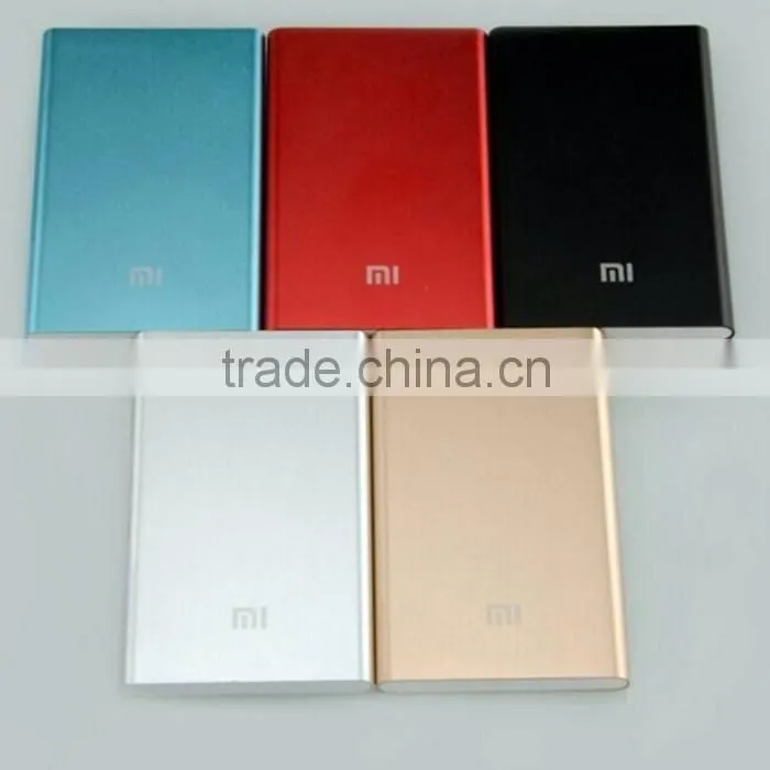 Portable charger 5000mAh power bank for xiaomi mobile phone