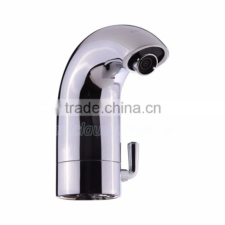 Battery Power Single Handle CE Sensor Faucet with Temperature Control in Dubai