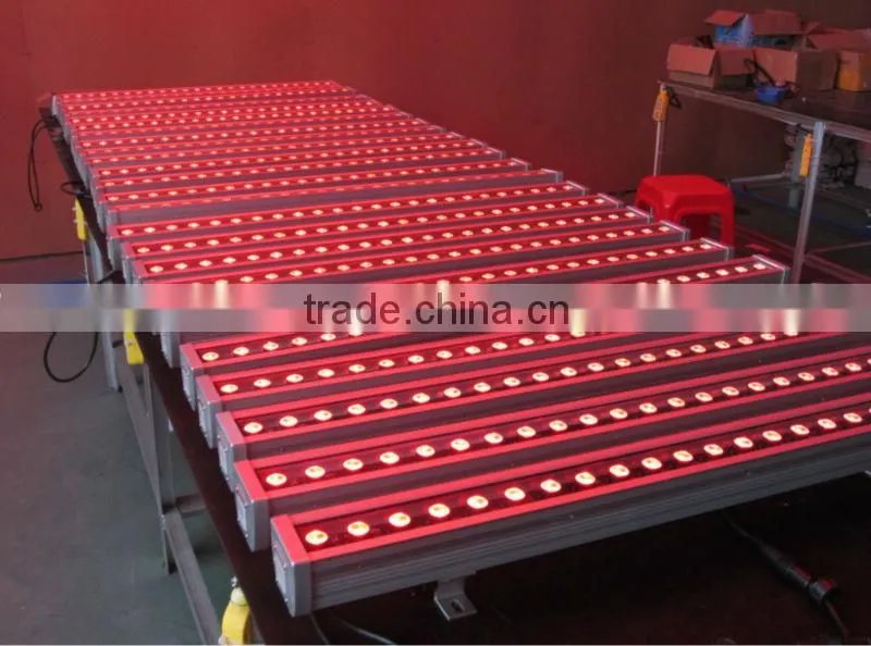 24pcs 3W RGB 3 in 1 Led Wall Washer Led Flood Light DJ Stage Lighting