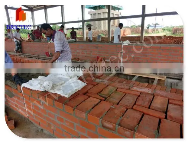 Hot in Africa ! Automatic Tunnel dryer for Fired Clay Brick