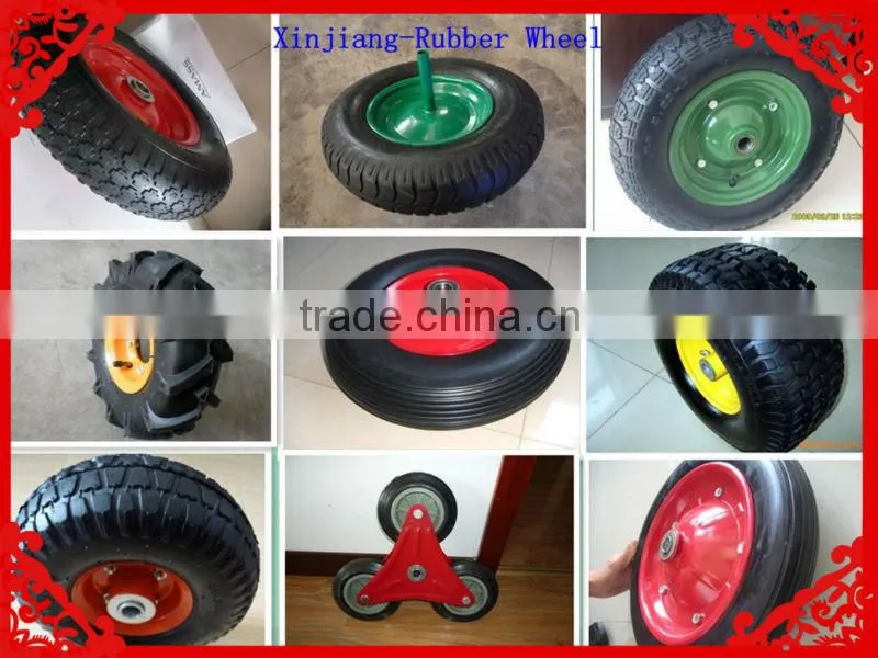 Pneumatic&Solid Rubber Wheel, Wheels For wheelbarrow trolley