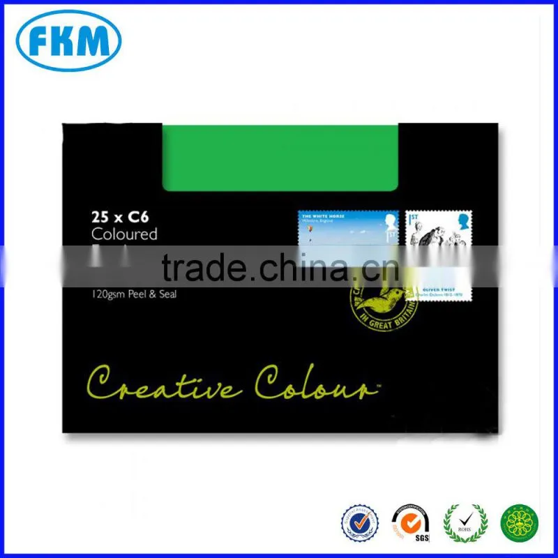 C6 114*162mm 120gsm Wallet Peel and Seal Avocado Green