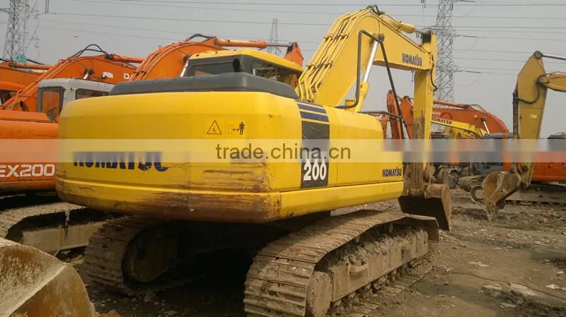 used excavator Komatsu PC200, pc200-5, pc200-6, pc200-7, pc200-8