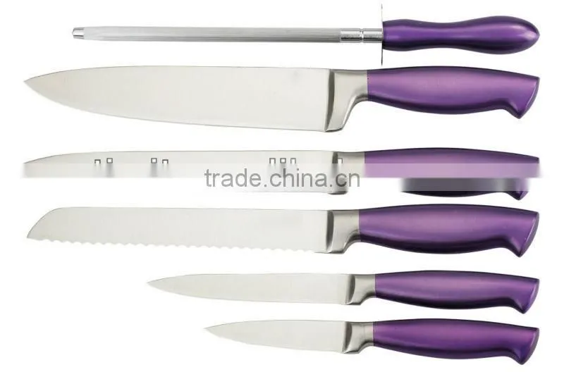 430 S/S HANDLE 7PCS KITCHEN KNIFE SET