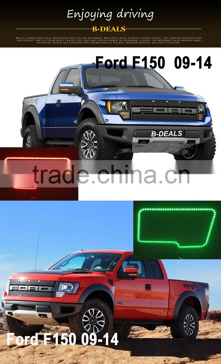 oracle for Ford F150 F250 RGB halo rings angel eyes kits big halo rings