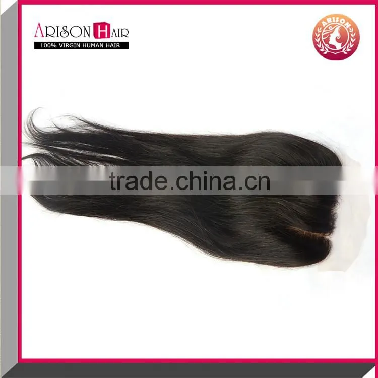 Brazilian Lace Front Closure Cheap Stock Silk Base Closure 3 Three Parting Lace Closure